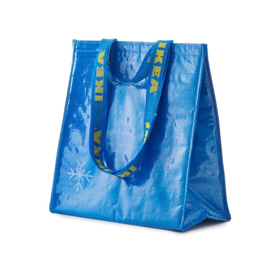 IKEA Cooler Bag FRAKTA Borża iżolata tal-merċa Xiri li tista' terġa' tintuża Tote personalizzat għall-Ikla