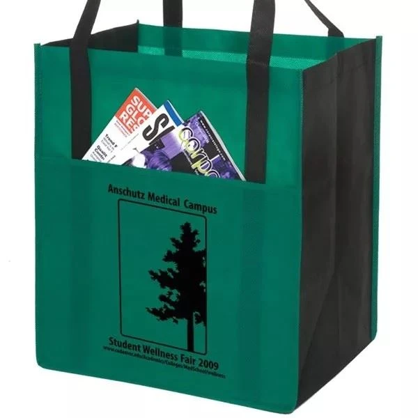 Metro Shopping Tote With Outside Pocket2